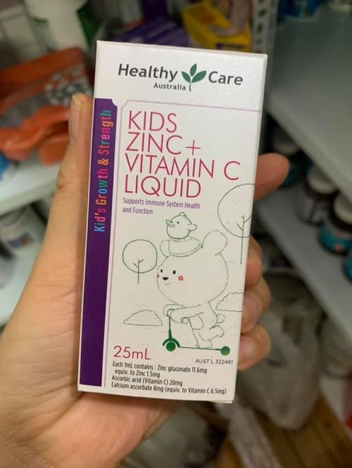 Siro Healthy Care Kids Zinc + vitamin C Liquid giá bao nhiêu-2