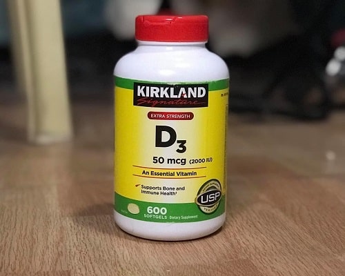 Viên uống Kirkland Vitamin D3 50mcg review-3