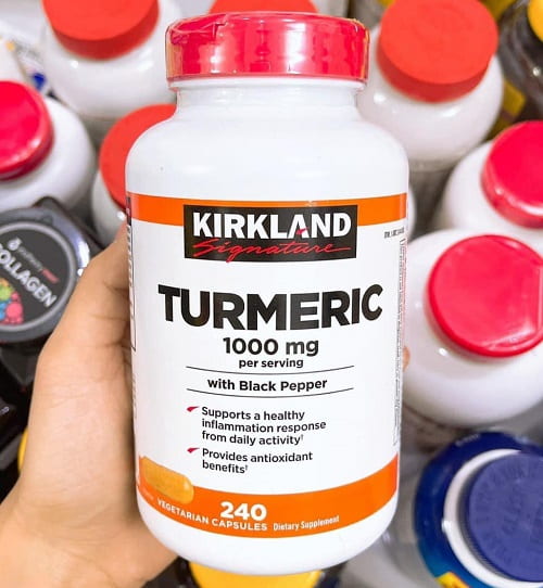 Kirkland Signature Turmeric 1000mg 240 capsules giá bao nhiêu?-2