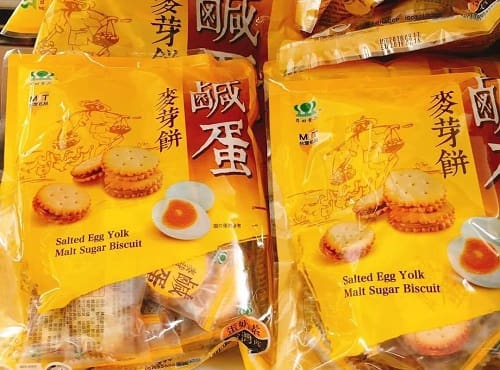 Review bánh quy trứng muối Đài Loan chính hãng-1