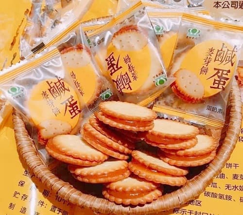 Review bánh quy trứng muối Đài Loan chính hãng-3
