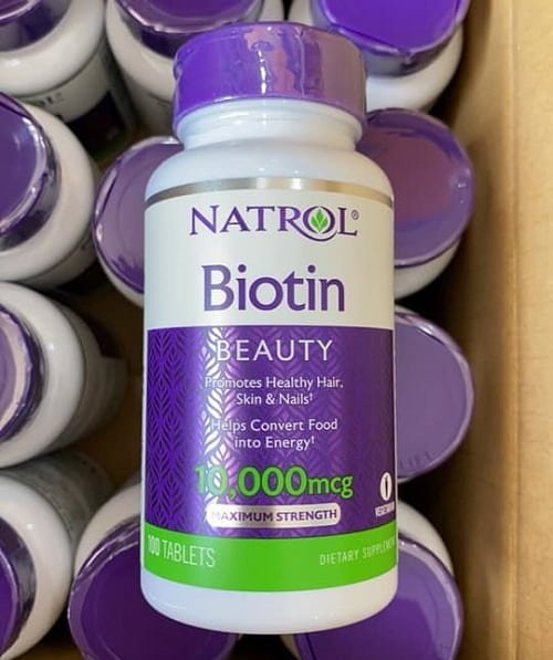 Mọc tóc Natrol Biotin Beauty 10000 mcg review-3