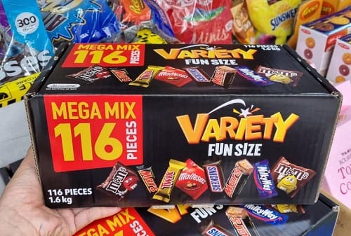 Review socola Mega Mix Variety Fun Size-2