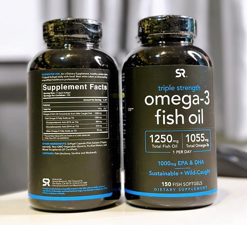 Viên uống SR Triple Strength Omega3 Fish Oil review-3
