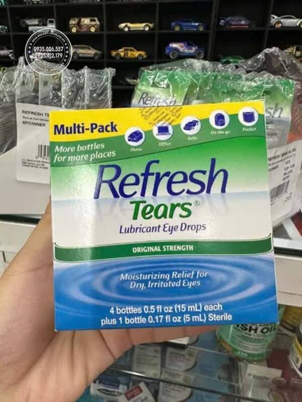 Cảm nhận của người dùng về thuốc nhỏ mắt Refresh Plus